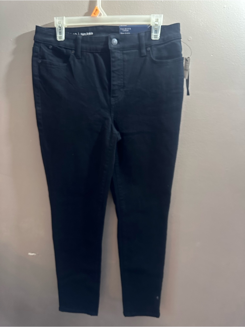Talbots Black Skinny Jeans NWT